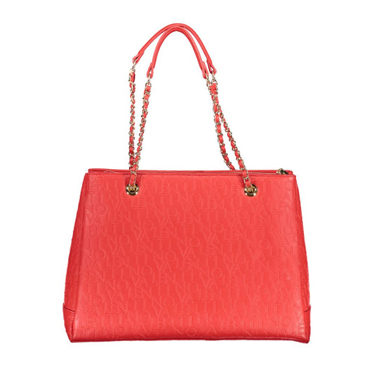 Valentino Bags Red Polyethylene Handbag Valentino Bags Tomato
