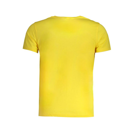 K-WAY Yellow Cotton T-Shirt K-WAY Goldenrod