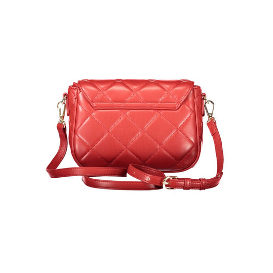 Valentino Bags Red Polyethylene Women Handbag Valentino Bags Maroon