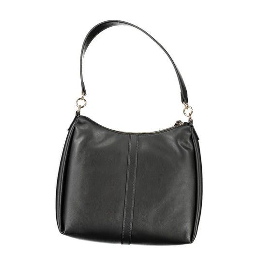 Tommy Hilfiger Black Polyester Handbag Tommy Hilfiger Dark Slate Gray