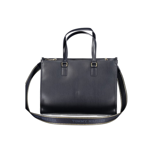 Tommy Hilfiger Blue Polyethylene Handbag Tommy Hilfiger Dark Slate Gray