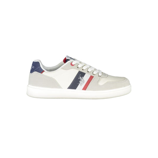 U.S. POLO ASSN. Sleek Lace-Up Sneakers with Contrast Detailing U.S. POLO ASSN. Beige
