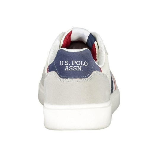 U.S. POLO ASSN. Sleek Lace-Up Sneakers with Contrast Detailing U.S. POLO ASSN. Light Gray
