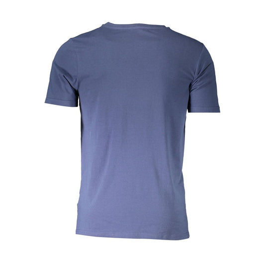 Aeronautica Militare Blue Cotton T-Shirt Aeronautica Militare Slate Gray