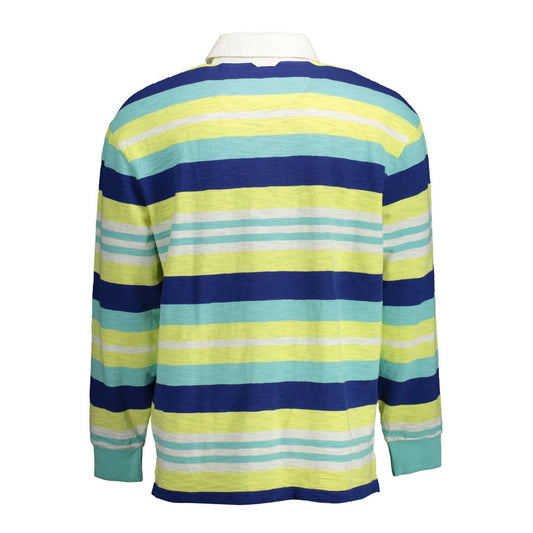 Gant Yellow Cotton Men Polo Shirt Gant Gray