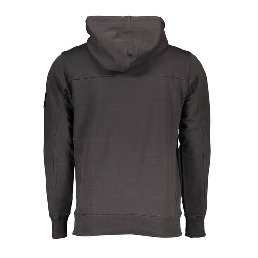 Calvin Klein Black Cotton Men Sweater Calvin Klein Dark Slate Gray