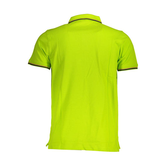 Norway 1963 Yellow Cotton Men Polo Shirt Norway 1963 Yellow Green