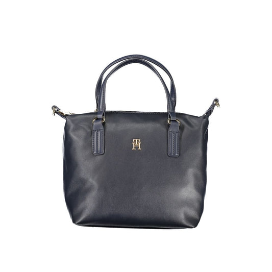 Tommy Hilfiger Blue Polyester Handbag Tommy Hilfiger Dark Slate Gray