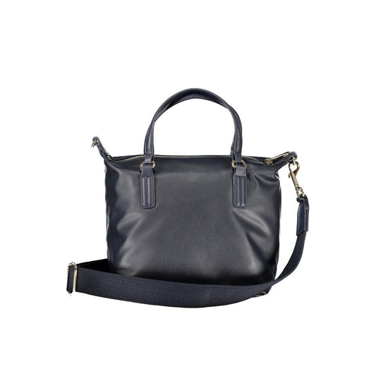 Tommy Hilfiger Blue Polyester Handbag Tommy Hilfiger Dark Slate Gray