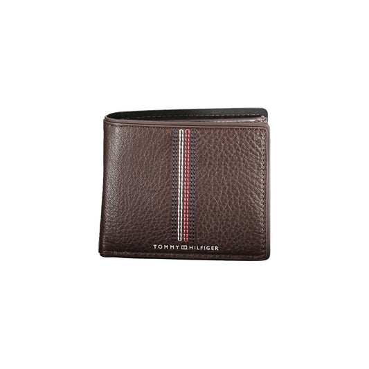 Tommy Hilfiger Brown Leather Wallet Tommy Hilfiger Dark Slate Gray