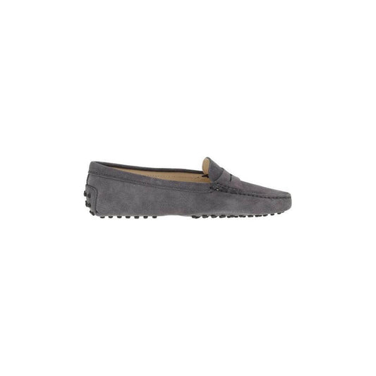 Tod's Suede Gommino Loafers 1728,72470364320,EU 37.5 | US 4.5,Gray,Loafers - Men - Shoes,Men,Men - Shoes,New with tags,Shoes,Tod's Tod's TO-XXW00G00010RE0B800CATRAME-EU 37.5 | US 4.5