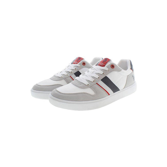 U.S. POLO ASSN. Gray Polyester Men Sneaker U.S. POLO ASSN. Light Gray
