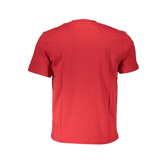 North Sails Red Cotton T-Shirt North Sails Firebrick
