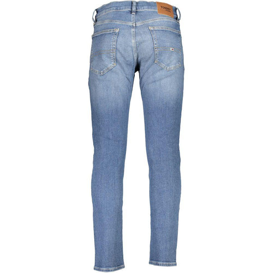 Tommy Hilfiger Blue Cotton Jeans & Pant Tommy Hilfiger Light Slate Gray