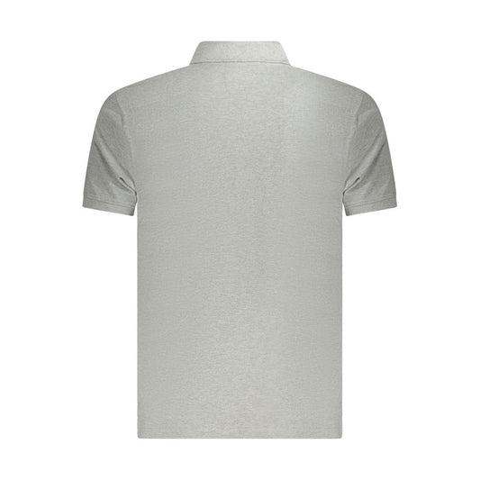 Timberland Gray Cotton Polo Shirt Timberland Gray