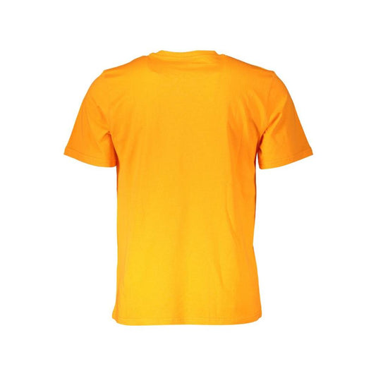 North Sails Orange Cotton Men T-Shirt North Sails Orange