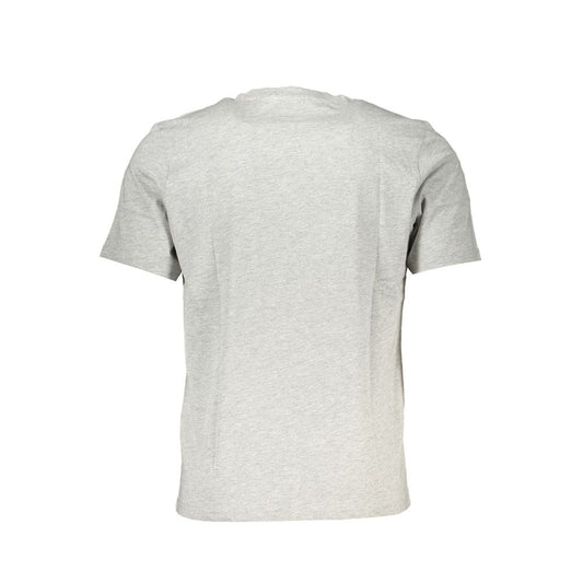 North Sails Gray Cotton T-Shirt North Sails Light Gray