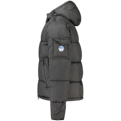 North Sails Black Polyester Jackets & Coat
