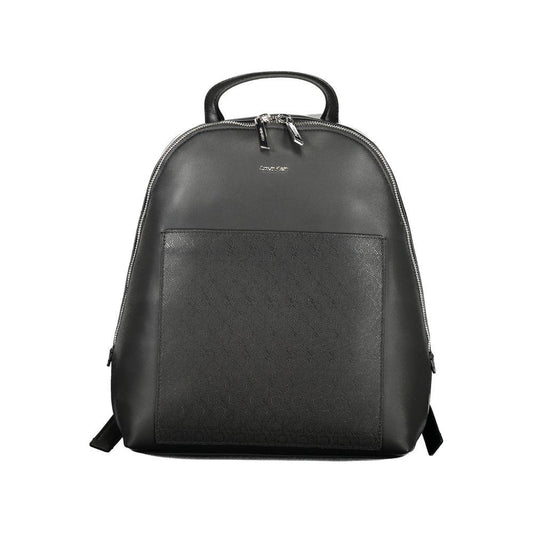 Calvin Klein Black Polyester Women Backpack Calvin Klein Dark Slate Gray