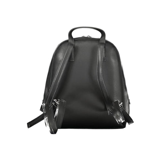 Calvin Klein Black Polyester Women Backpack Calvin Klein Dark Slate Gray