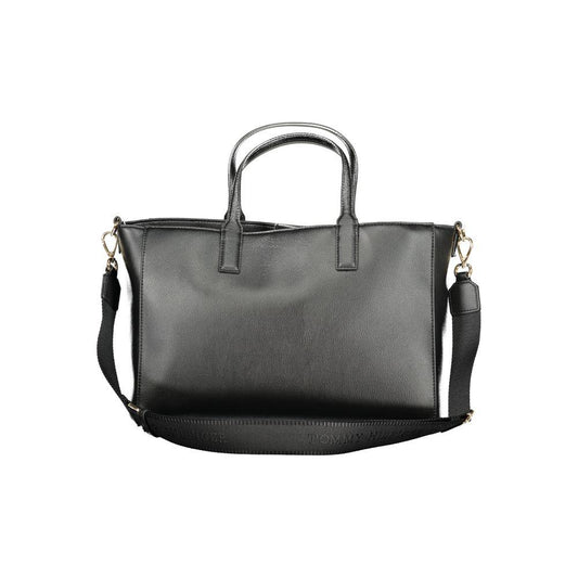 Tommy Hilfiger Black Polyester Women Handbag Tommy Hilfiger Dim Gray