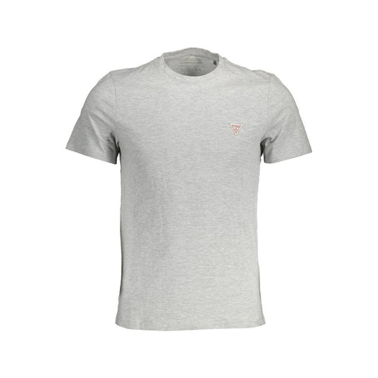 Guess Jeans Gray Cotton Men T-Shirt Guess Jeans Gray