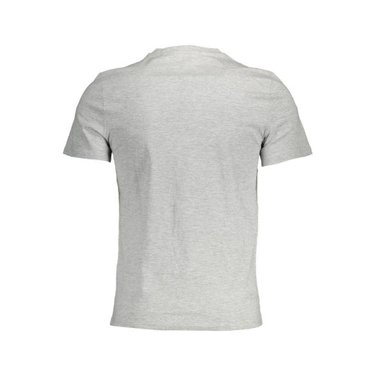 Guess Jeans Gray Cotton Men T-Shirt Guess Jeans Gray