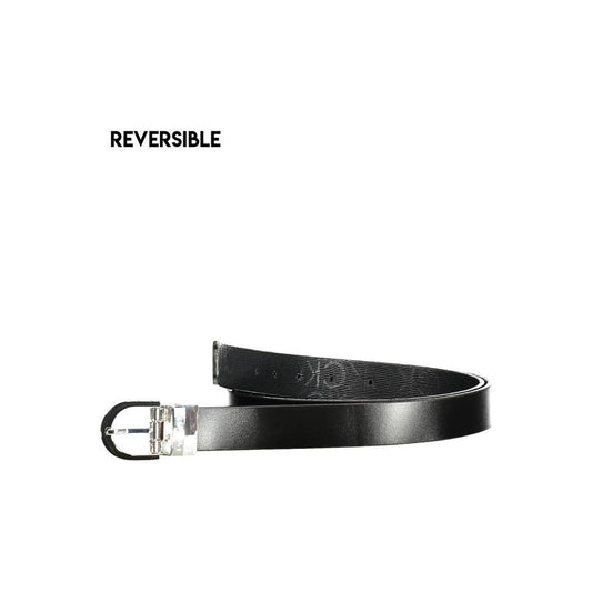 Calvin Klein Black Polyester Women Belt Calvin Klein Dark Slate Gray
