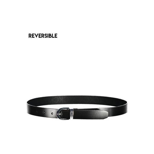 Calvin Klein Black Polyester Women Belt Calvin Klein Black