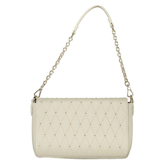 Valentino Bags White Polyethylene Handbag Valentino Bags Light Gray