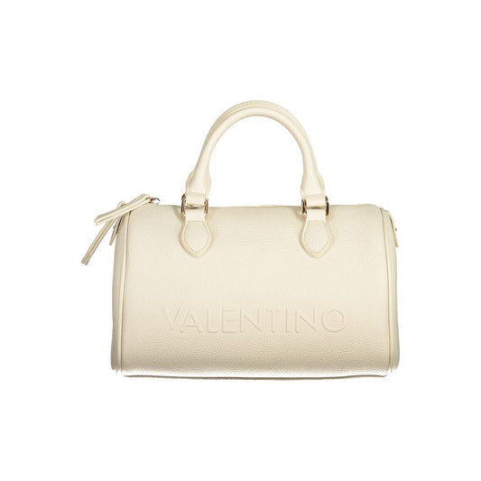 Valentino Bags Beige Polyethylene Women Handbag Valentino Bags Light Gray