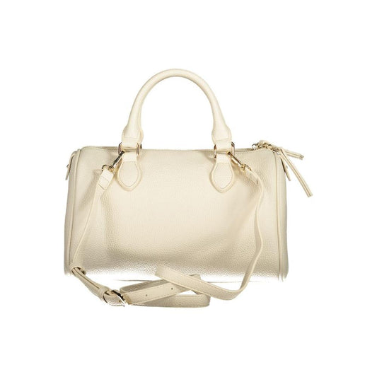 Valentino Bags Beige Polyethylene Women Handbag Valentino Bags Light Gray