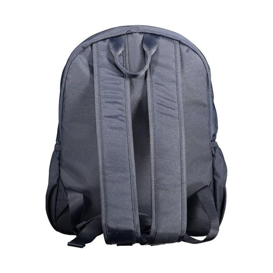Tommy Hilfiger Blue Polyester Men Backpack Tommy Hilfiger Dim Gray
