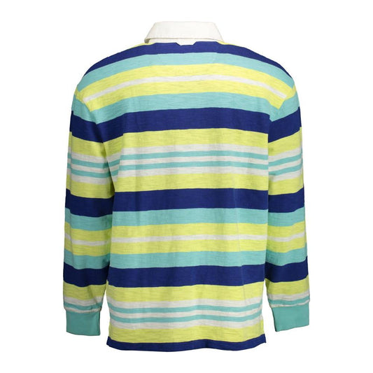 Gant Yellow Cotton Men Polo Shirt Gant Gray