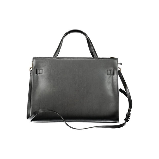 Tommy Hilfiger Black Polyethylene Women Handbag Tommy Hilfiger Dark Slate Gray