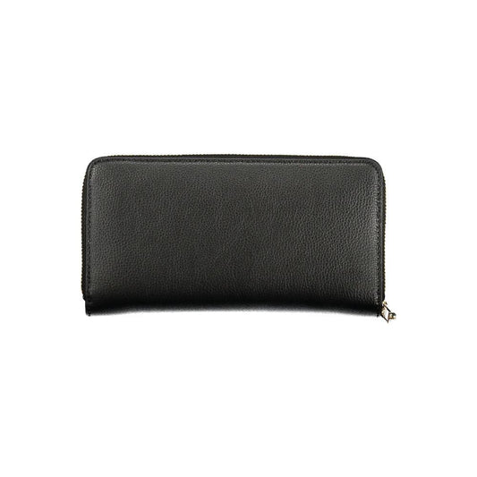 Tommy Hilfiger Black Polyethylene Women Wallet Tommy Hilfiger Dark Slate Gray