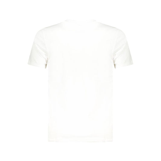 Cavalli Class White Cotton Men T-Shirt Cavalli Class White Smoke