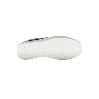 Sole of Calvin Klein Black Polyester Women Sneaker showing tread design for durability.