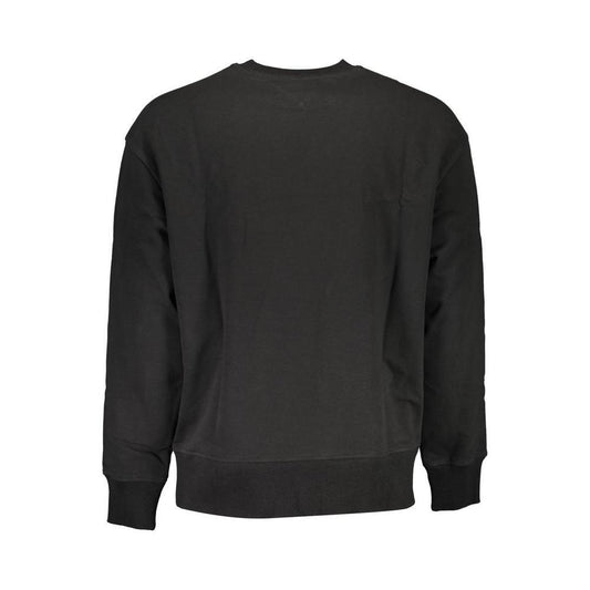 Tommy Hilfiger Black Cotton Men Sweater