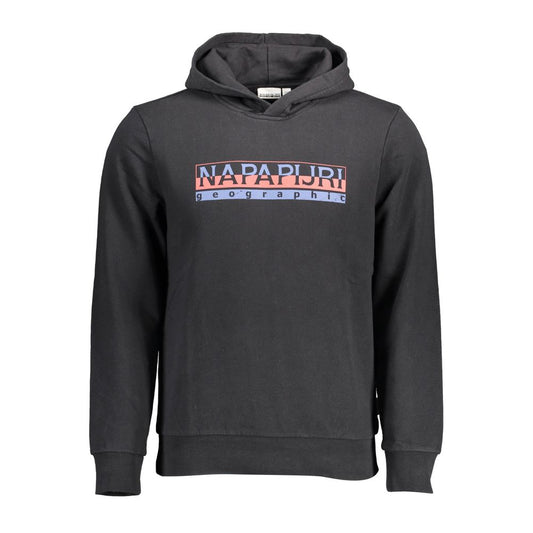 Napapijri Black Cotton Sweatshirt