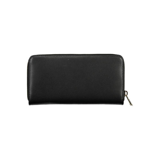 Tommy Hilfiger Black Polyethylene Women Wallet TO-37440