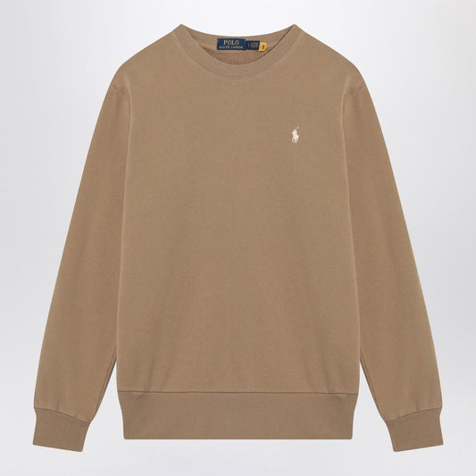 Polo Ralph Lauren Desert coloured cotton sweatshirt