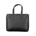 Calvin Klein Black Polyester Women Handbag CA-33627