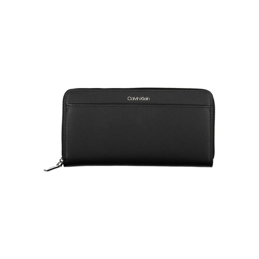 Calvin Klein Black Polyethylene Women Wallet CA-22431