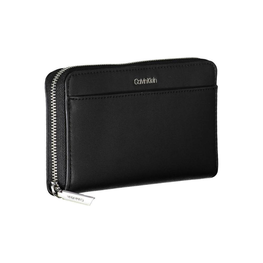 Calvin Klein Black Polyethylene Women Wallet CA-22431