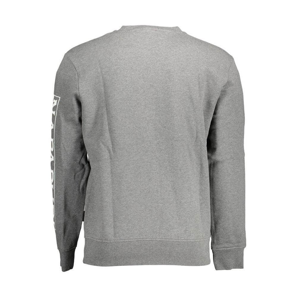 Napapijri Brown Cotton Men Sweater