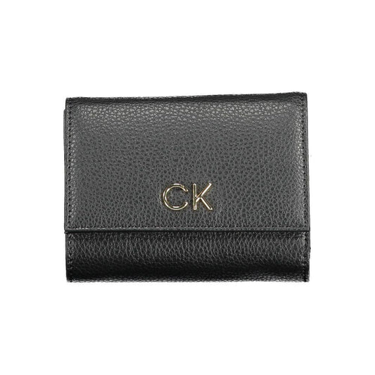 Calvin Klein Black Polyethylene Women Wallet CA-37629