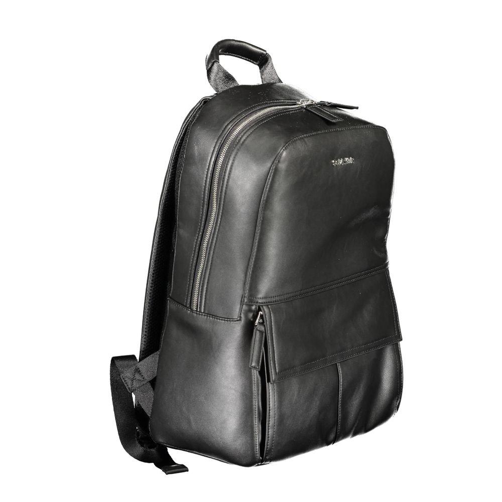 Calvin Klein Black Polyester Backpack