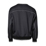 Dolce & Gabbana Black Logo Polyester Crew Neck Men Pullover Sweater