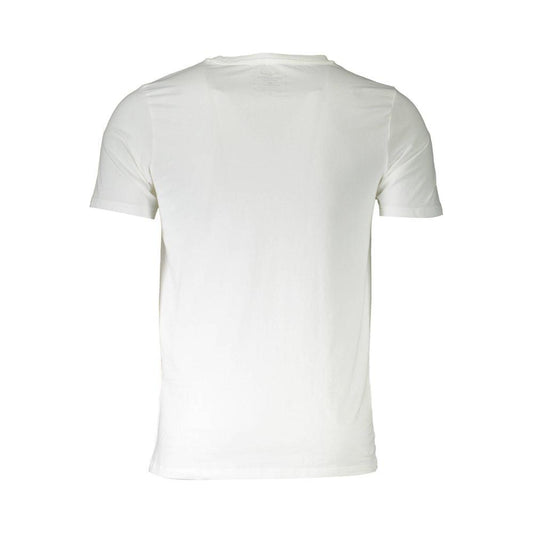 Aeronautica Militare White Cotton T-Shirt